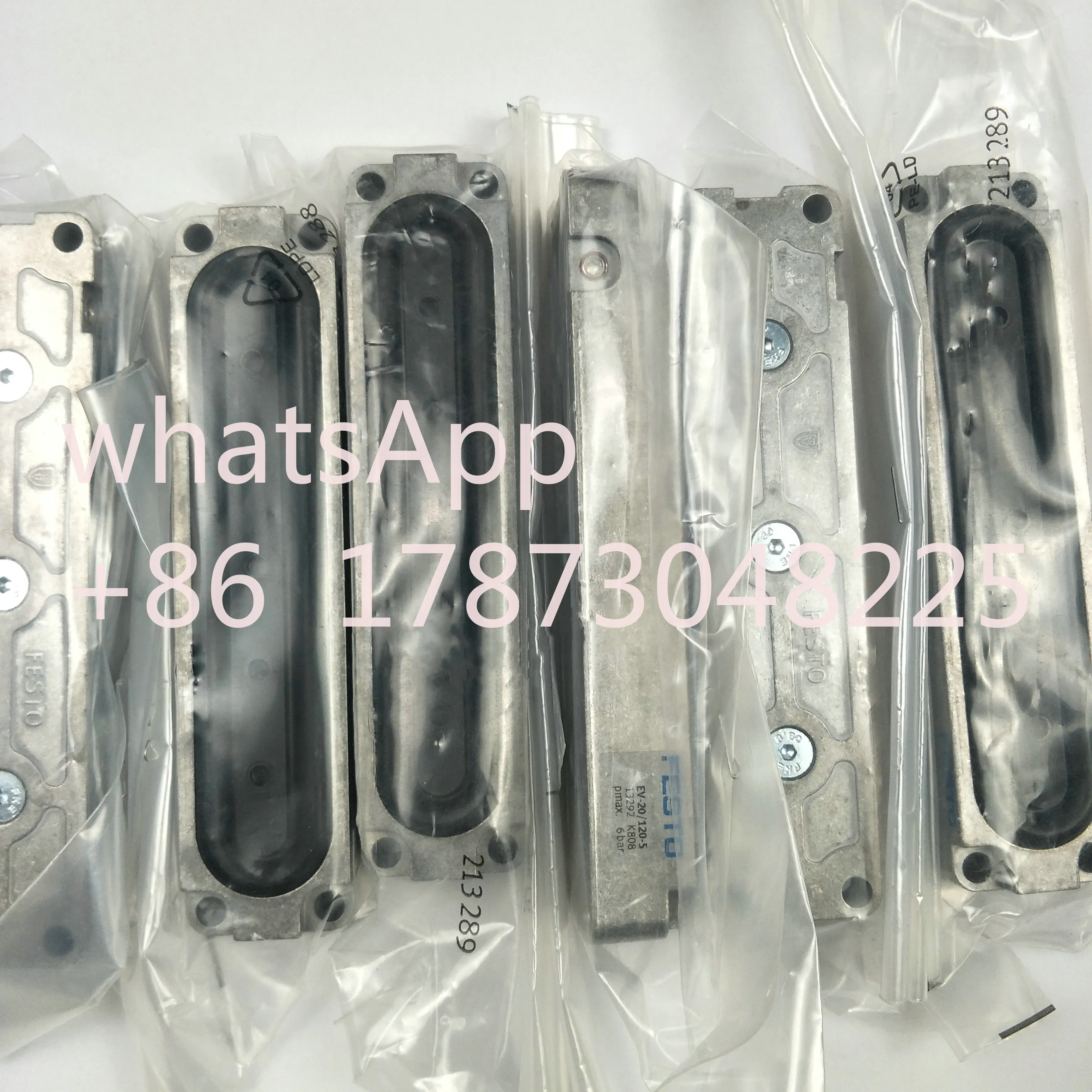 FESTO Diaphragm type clamping cylinder  EV-15/40-4 13289 EV-15/63-4 13290 EV-20/75-5 13291 EV-20/120-5 13292 EV-20/180-5 13293