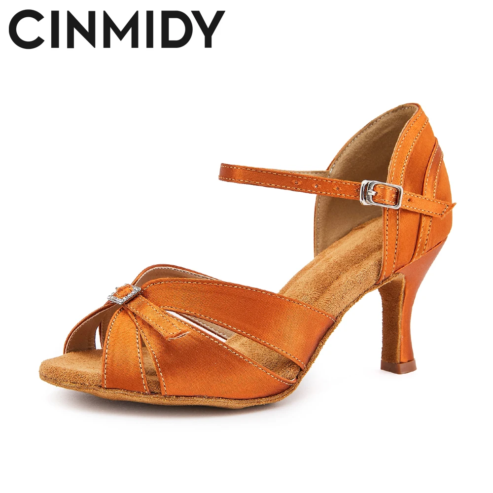 cinmidy-ブラックシルクサテン-ダンスシューズ-女性用-幅調整可能-タンゴ-ラテンダンスシューズ-安定したヒール-パーティーシューズ