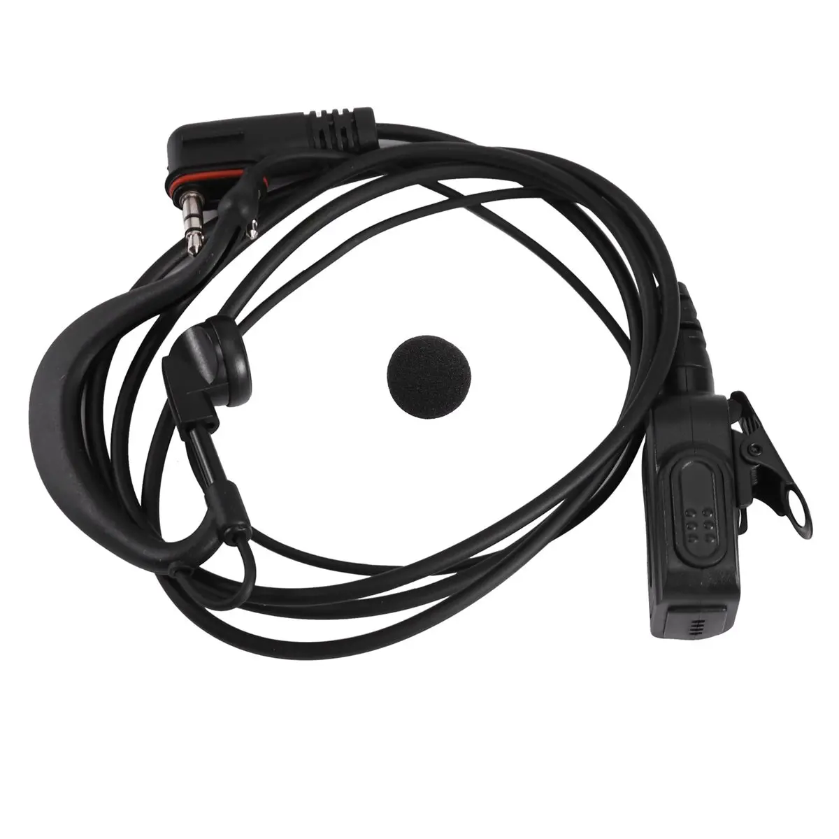uyuy Walkie Talkie Earhook Headset for ICOM A24, A25CE, A25N Aviation Two-Way Radios Headphones Accessory view 3