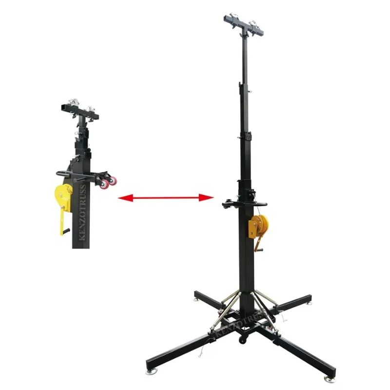 

Heavy Tower Lift Crank Light Stand Truss