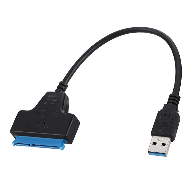 ** SATA To USB 3.0/Type-C/2 In 1 USB3.0 Type-C Cable Up To 6 Gbps For 2.5 Inch External HDD SSD Hard Drive SATA 3 22 Pin Adapter