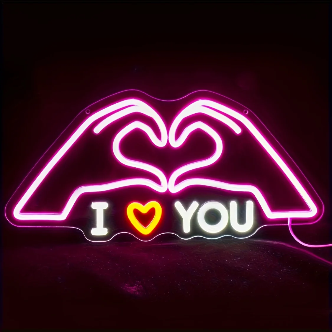 

Я люблю ваши неоновые вывески, светодиодные вывески и неоновые вывески, используемые для украшения стен в День святого Валентина.