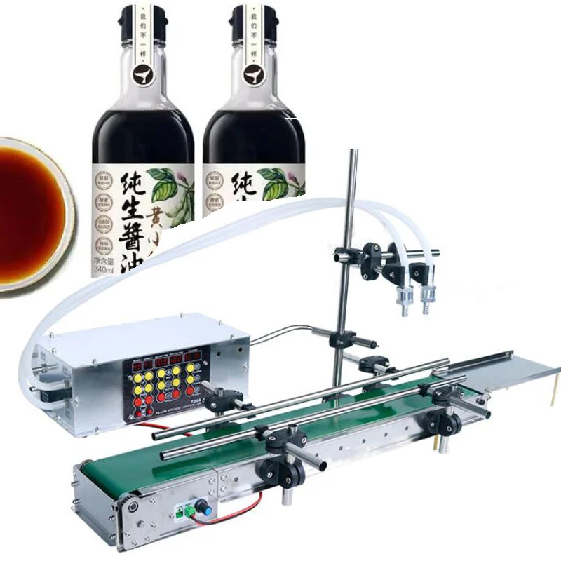 

Free Sample Small Portable Numerical Control Detergent Liquid Conveyor Belt Filling Machine Liquid Filling Line