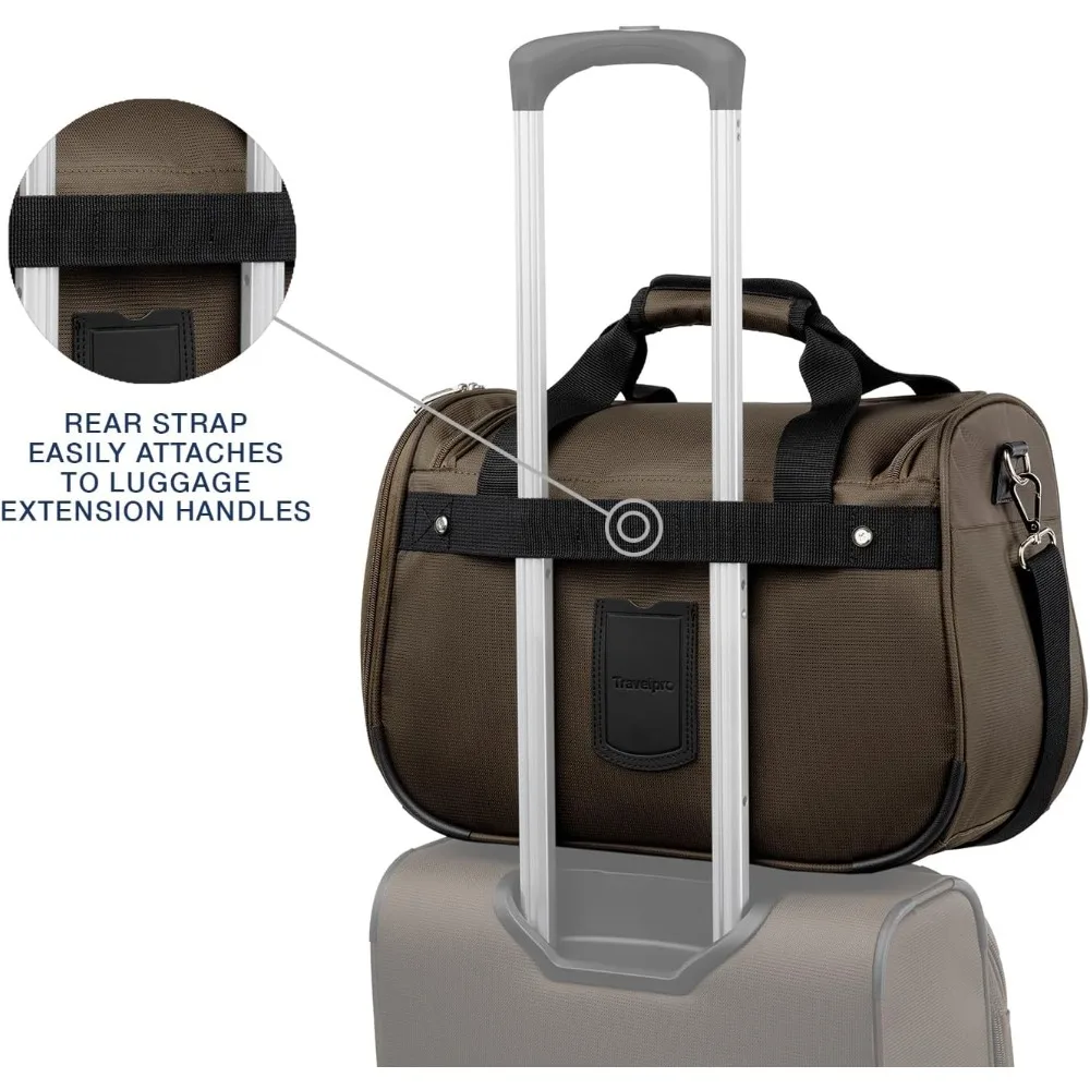 Lightweight Softside Underseat Carry-On Tote Bag for Weekend Travel and Overnight Trips
