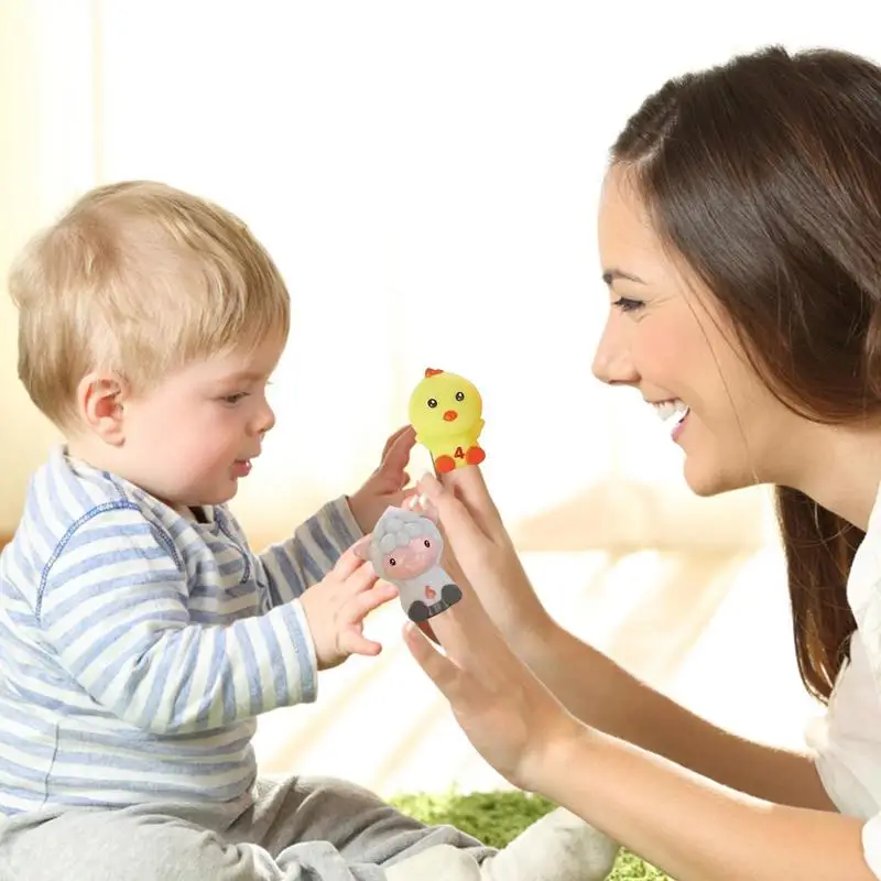 Giocattoli per animali da fienile Apprendimento per bambini Montessori Conteggio Ordinamento Giocattoli Giocattoli per abilità motorie Giocattoli per lo sviluppo precoce per la giornata dei bambini