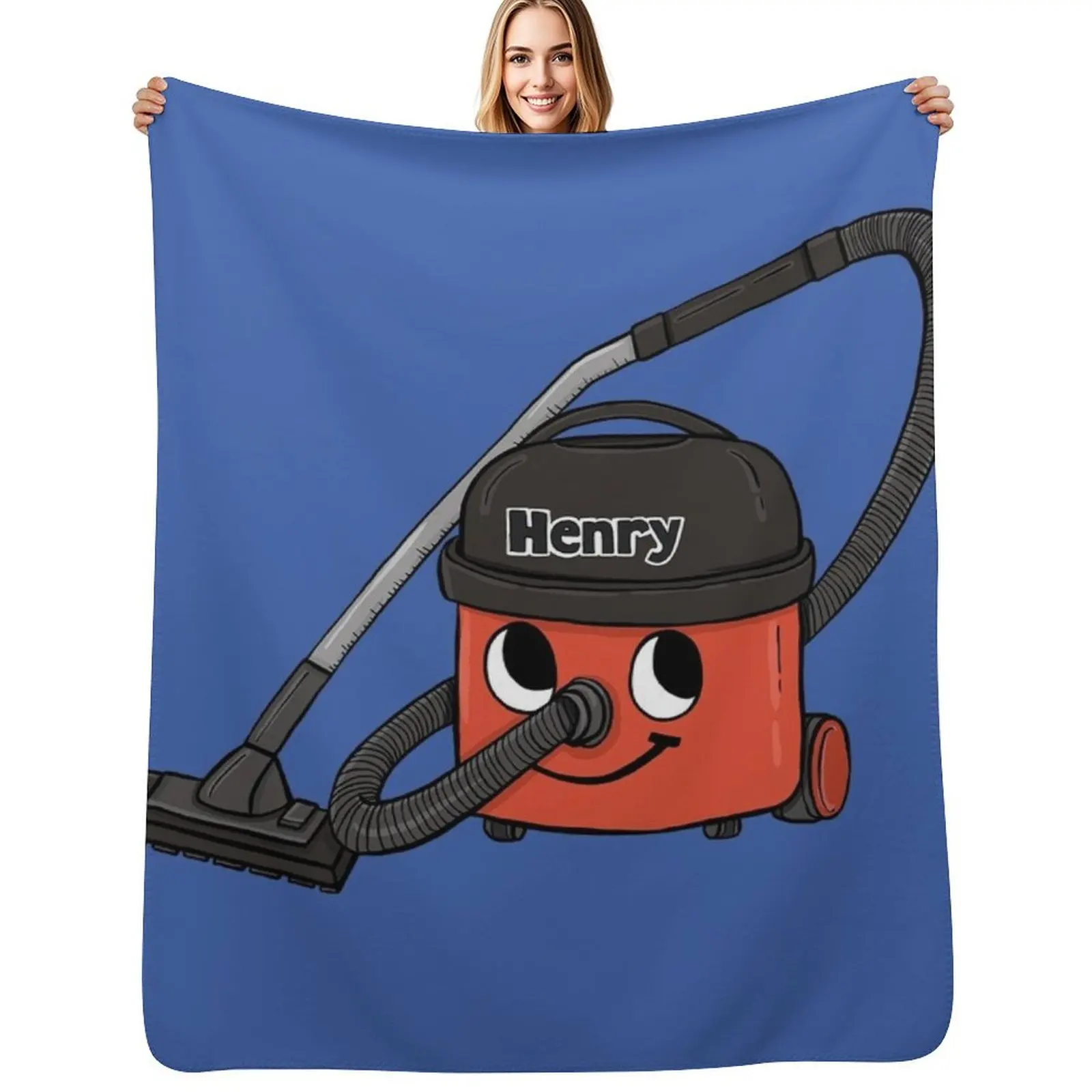 Henry Hoover Throw Blanket Durable Warm Blanket for Daily Home Use