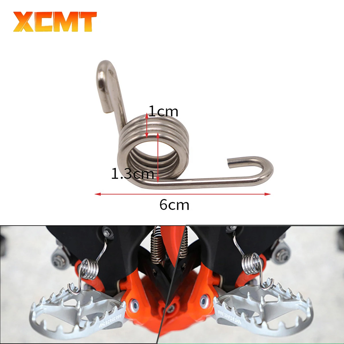 

Motorcycle Foot Rest Footpegs Pedals Spring For KTM SX SXF EXC EXCF XC XCF XCW XCFW Husqvarna TC TE FE FX EX 125 250 350 450 500