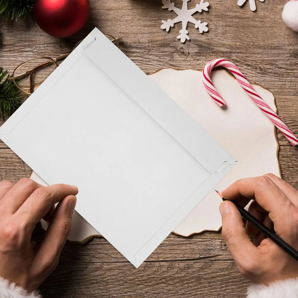 

25 Pcs Cardboard Document Mailing Envelopes Light Grey Self Sealing Tear Strip Photo Files Sturdy For Offices Homes Post