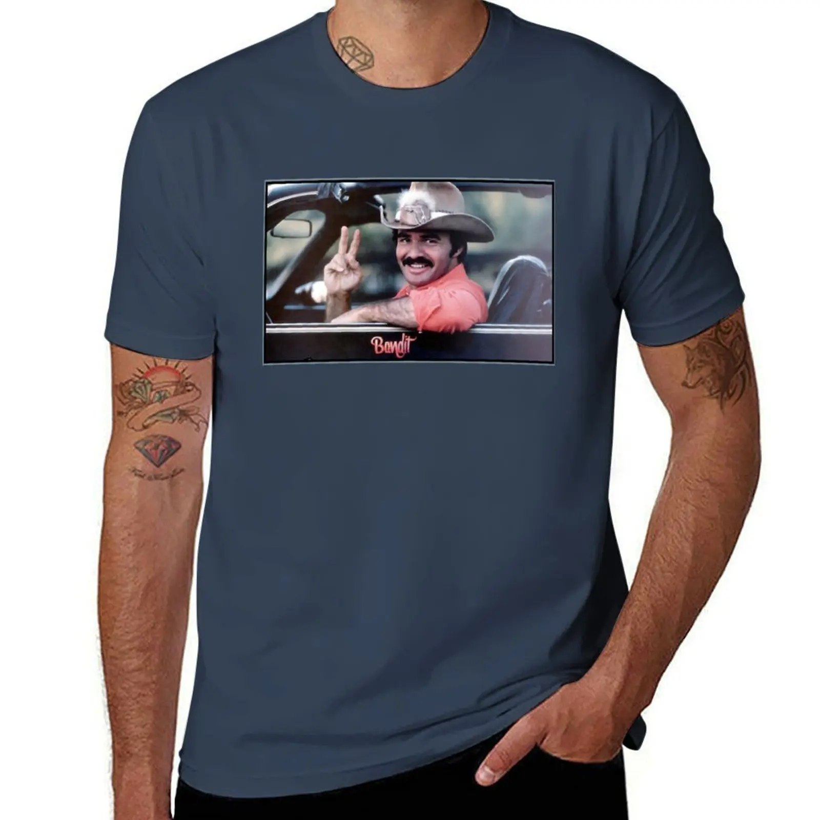 

Smokey _amp_ the Bandit T-Shirt t shirt men 100% cotton luxury brand essential t shirt T-Shirt