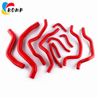 Silicone Radiator Heater hose 11pcs For Mitsubishi LANCER EVO 7 8 CT9A 4G63 2001-2005