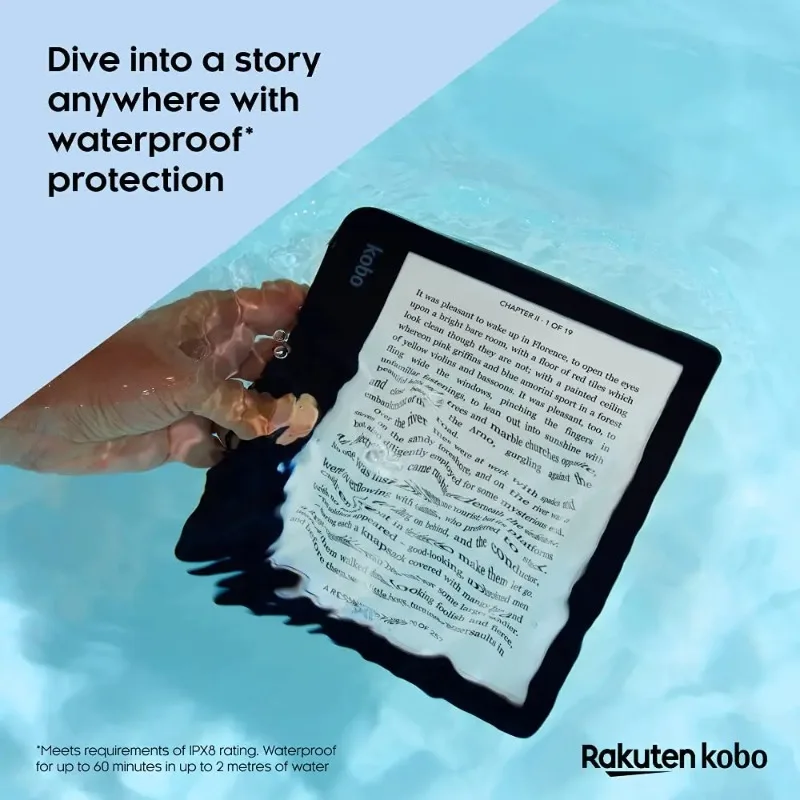 Libra 2 7” Waterproof 32GB ereader E Ink Screen ebook libro electrónico электронная книга