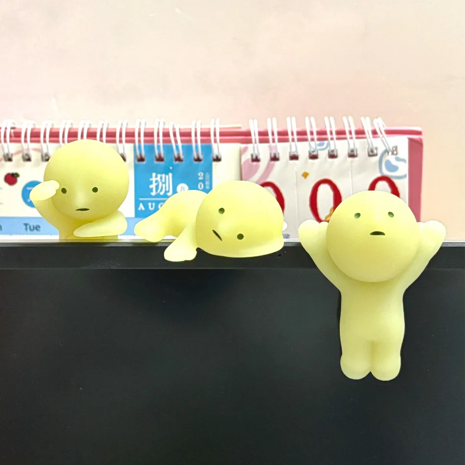 Glow-in-the-Dark Mini Figures Blind Box Series Decorative Collection Mystery Friend Gift