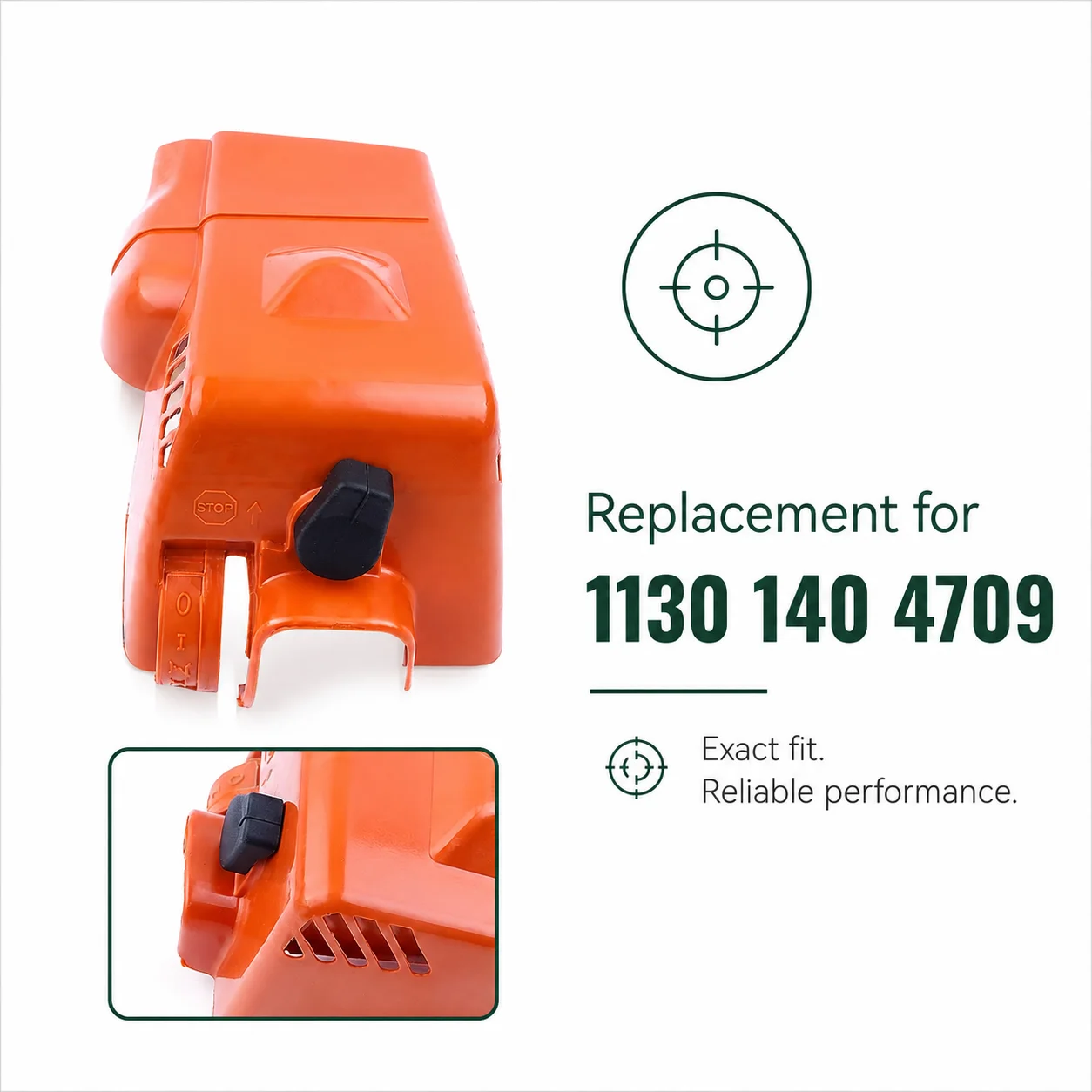 Top Cylinder Cover Shroud Air Filter & Housing Kit Tune Up For Stihl 017 018 MS170 MS180 Chainsaw Parts, OEM 1130 140 4709
