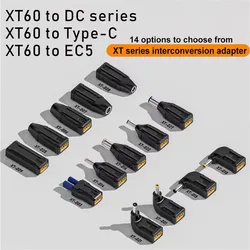 DC Male Female No Wire Connector Plug Adapter 55*25 5521 7406 7909 to XT60 Connector XT60 Male Female to EC5 Female Plug Type-c