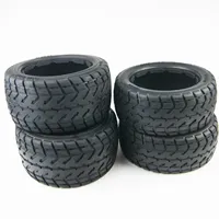 Front Rear On Road Tires For HPI Baja 5B Rovan Rofun KM 1/5 Buggy