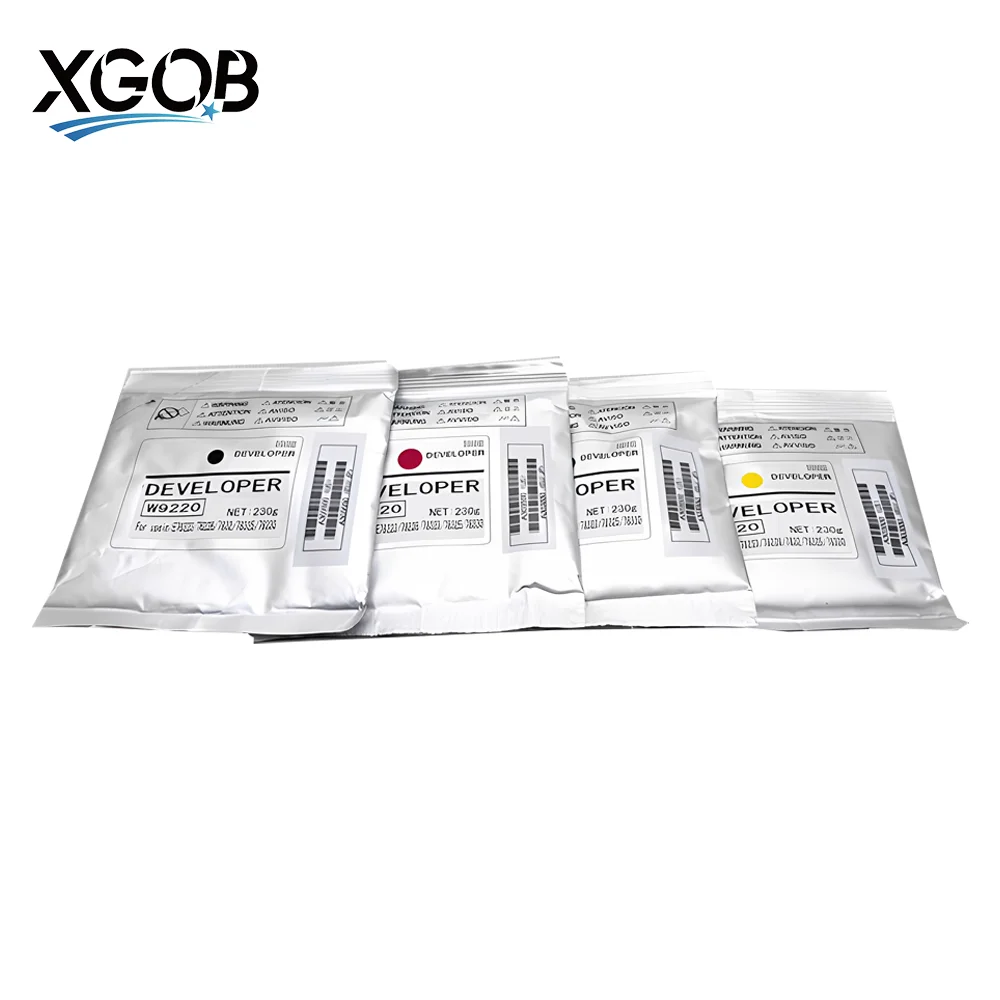 

1 сумка/230 г W9220 порошок разработчика для HP E78223 E78228 E78323 E78325 E78330, высококачественный совместимый железный держатель
