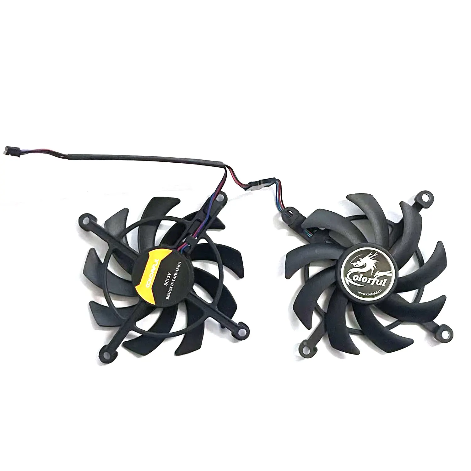 Nowy wentylator 85MM 4PIN RTX 2060 2060 Super GPU do kolorowego chłodzenia kart graficznych GeForce RTX2060 GTX 1660 TI 1660 — zdjęcie 4