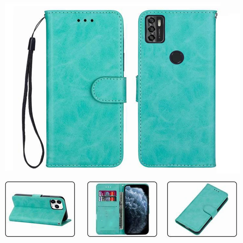 For ZTE Blade A7s 2020 A7020 Optus X Pro  Wallet Case High Quality Flip Leather Phone Shell  Protective Cover Funda