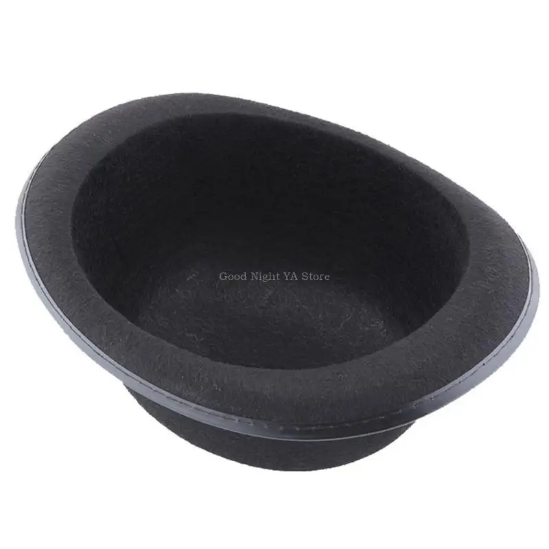 قبعة ساحرة أنيقة للأطفال ذات حافة قصيرة فيدورا لمرحلة الهالوين #3