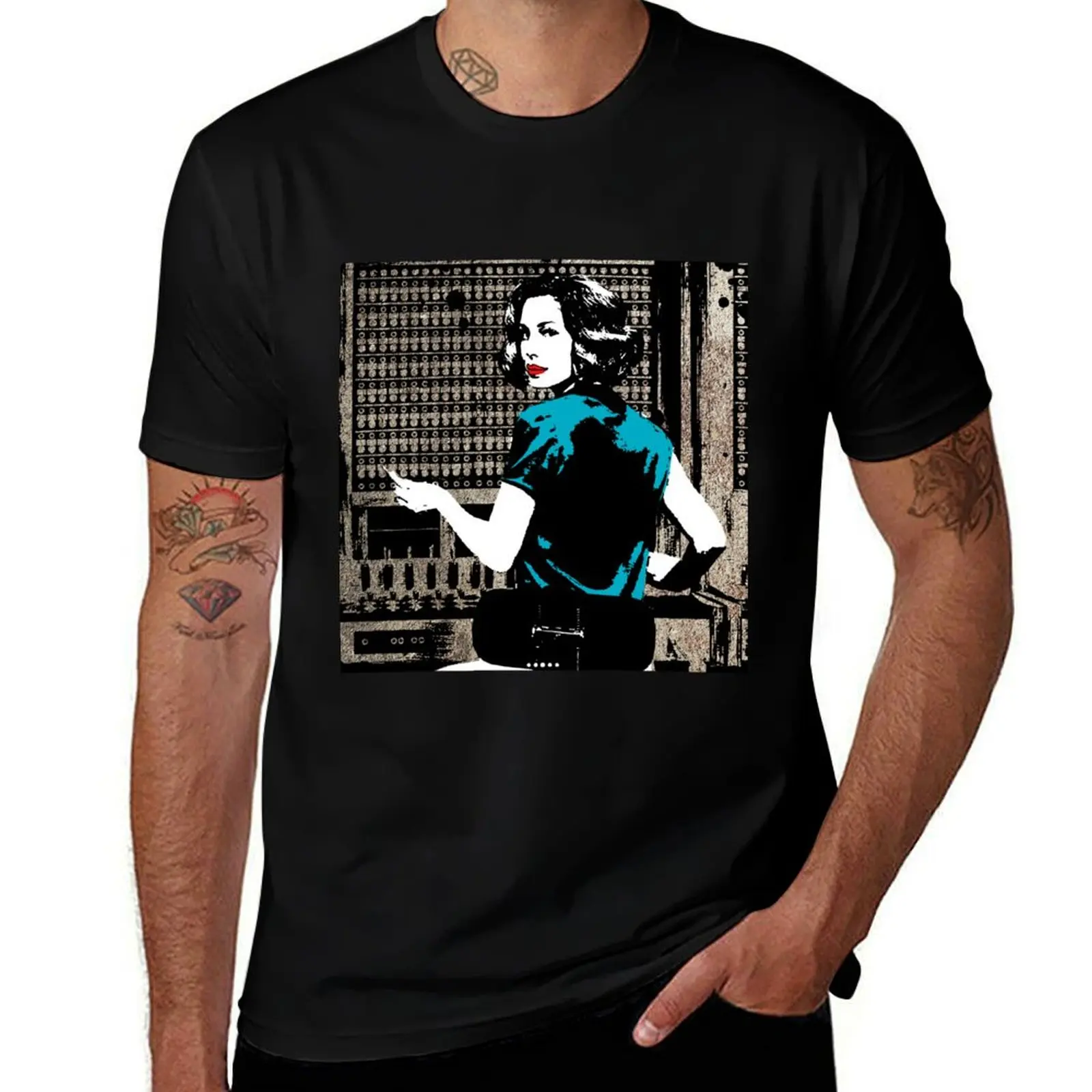 Cable Girls Las Chicas Del Cable - Lidia Aguilar Retro T-Shirt Casual Breathable Short Sleeve Top T-Shirt