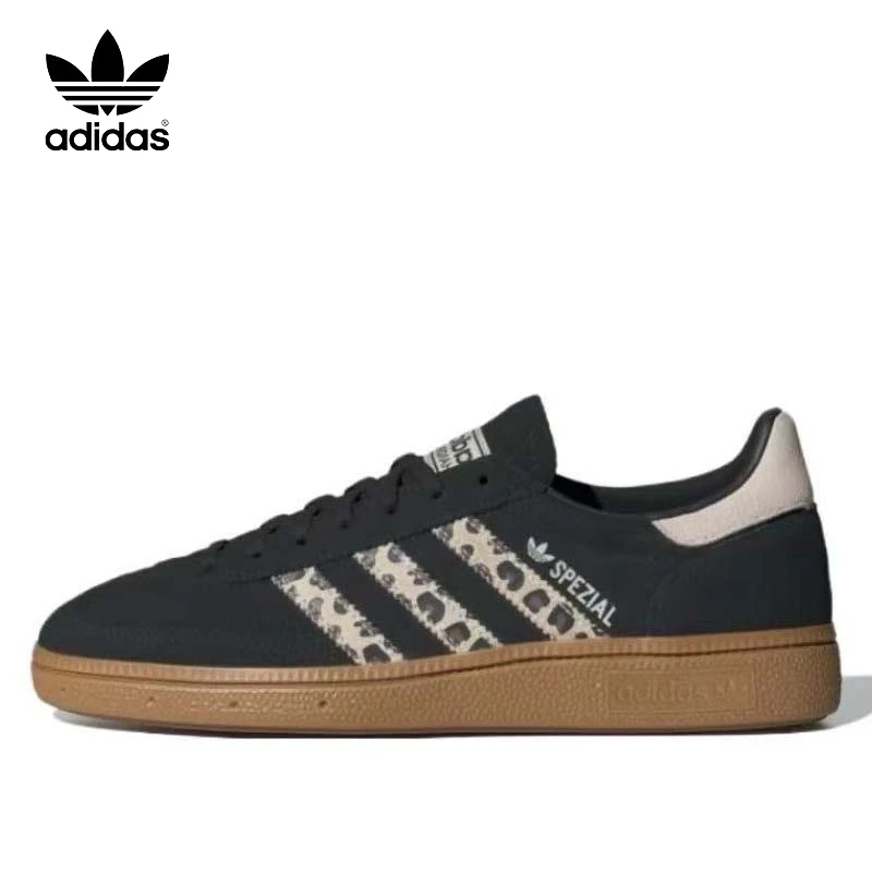 

Adidas Origins Handball1 Spezial Comfortable, Versatile, Anti slip, Wear resistant, Low cut Women's Black Brown