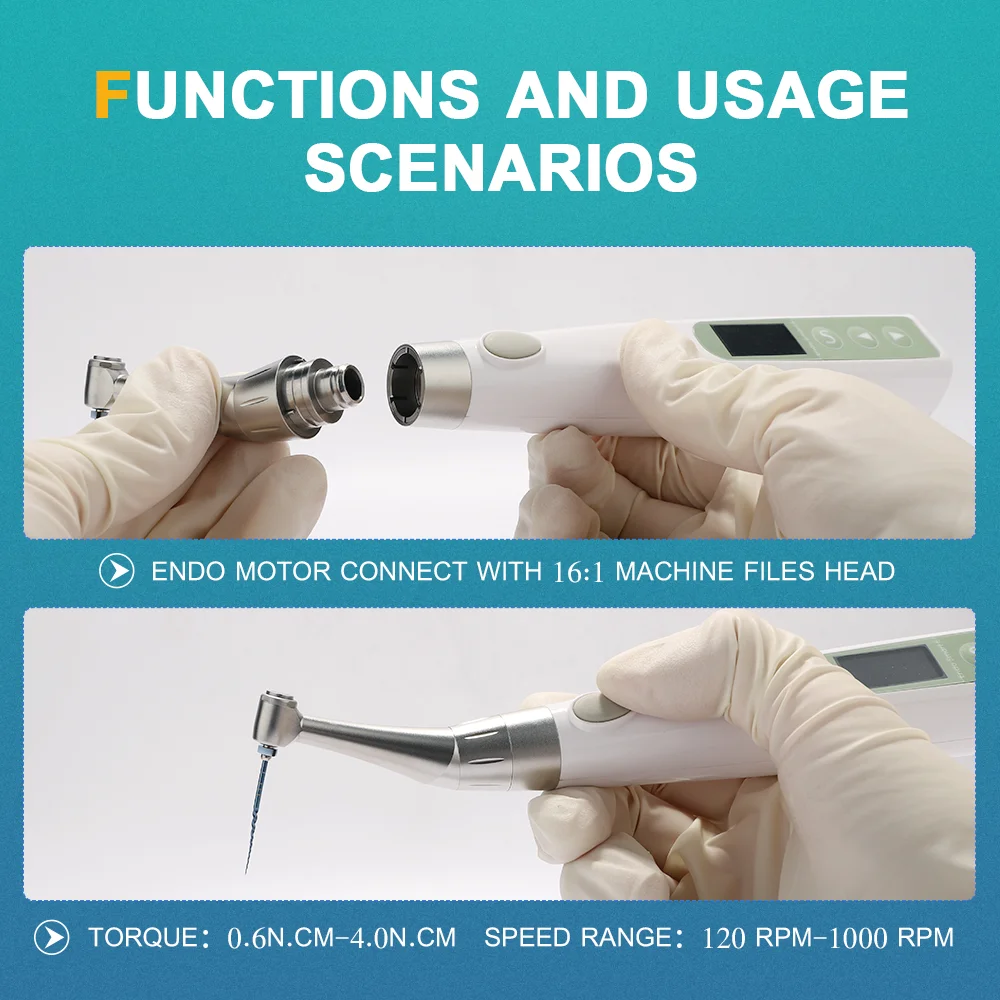 Dental Endo Root Canal Apex Locator micromotore File endodontico strumento per il trattamento ortodontico EA-SP