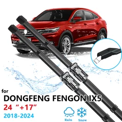 For Dongfeng Fengon iX5 DFSK Glory iX5 F5 2018~2024 Front Rear Wiper Blades Windows Replacement Cleaning Window Auto Accessories