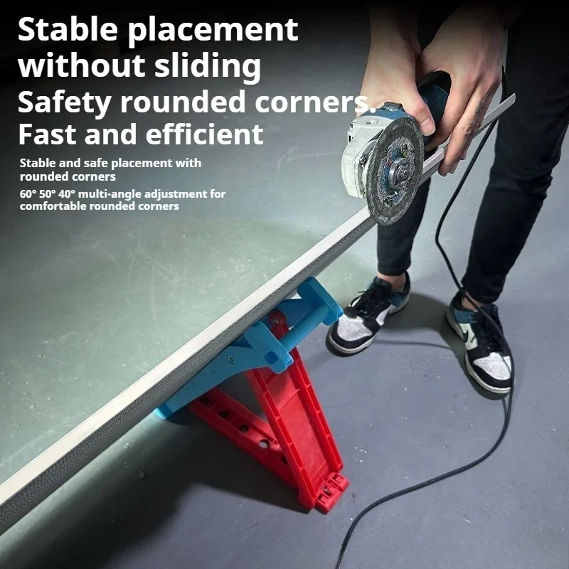 45 Degree Tile Chamfering Stand Heavy-Duty Angle Cutting Bracket Ceramic Tiles Portable Transport Support Trowel Tile Cutting