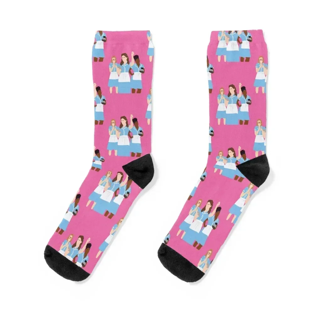 Sugar, Butter, Flour Socks happy retro Socks Men's Women's