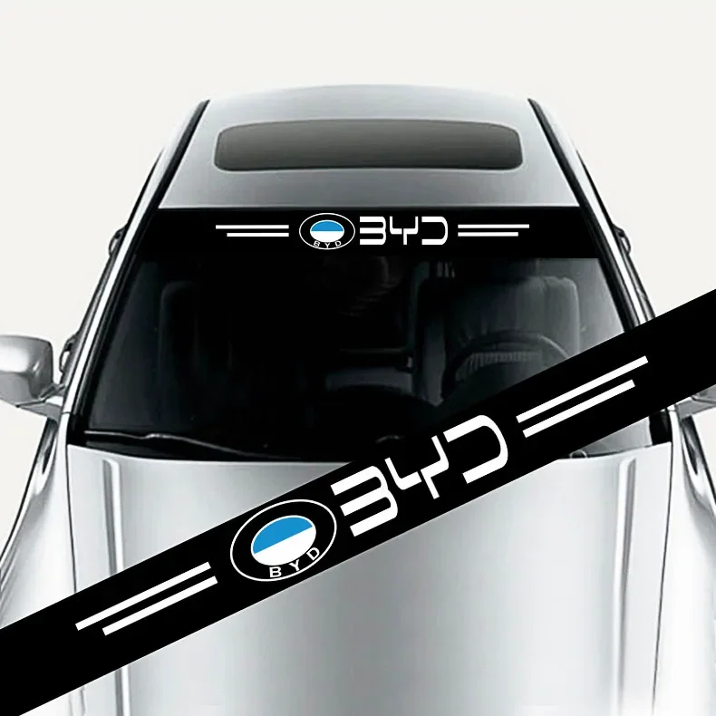 1x Anti-Glare Top Glass Shade Wrap For BYD Seagull Dolphin Shark Sealion 7 6 Qin Pro Song Tang Han Yuan Plus Atto 3 Sticker