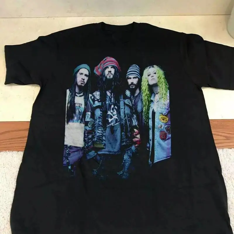 1996 WHITE ZOMBIE KMFDM MINISTRY DANZIG PRONG T Shirt Black S 4XL