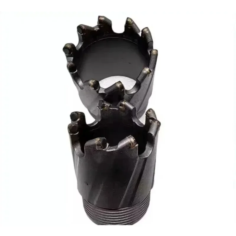 ##Geological drilling drill bit reamer PDC composite drill bit ball slice diamond composite spiral drill bit For Rock Drilling