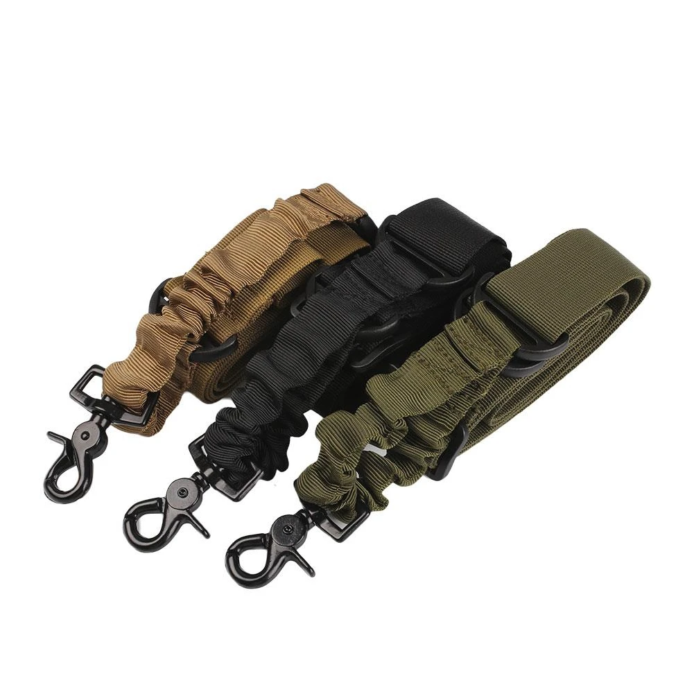 

MAGORUI Tactical Outdoor Elastic Adjustable Point Quick Release Strap Rifle Gun Tactical Hunting