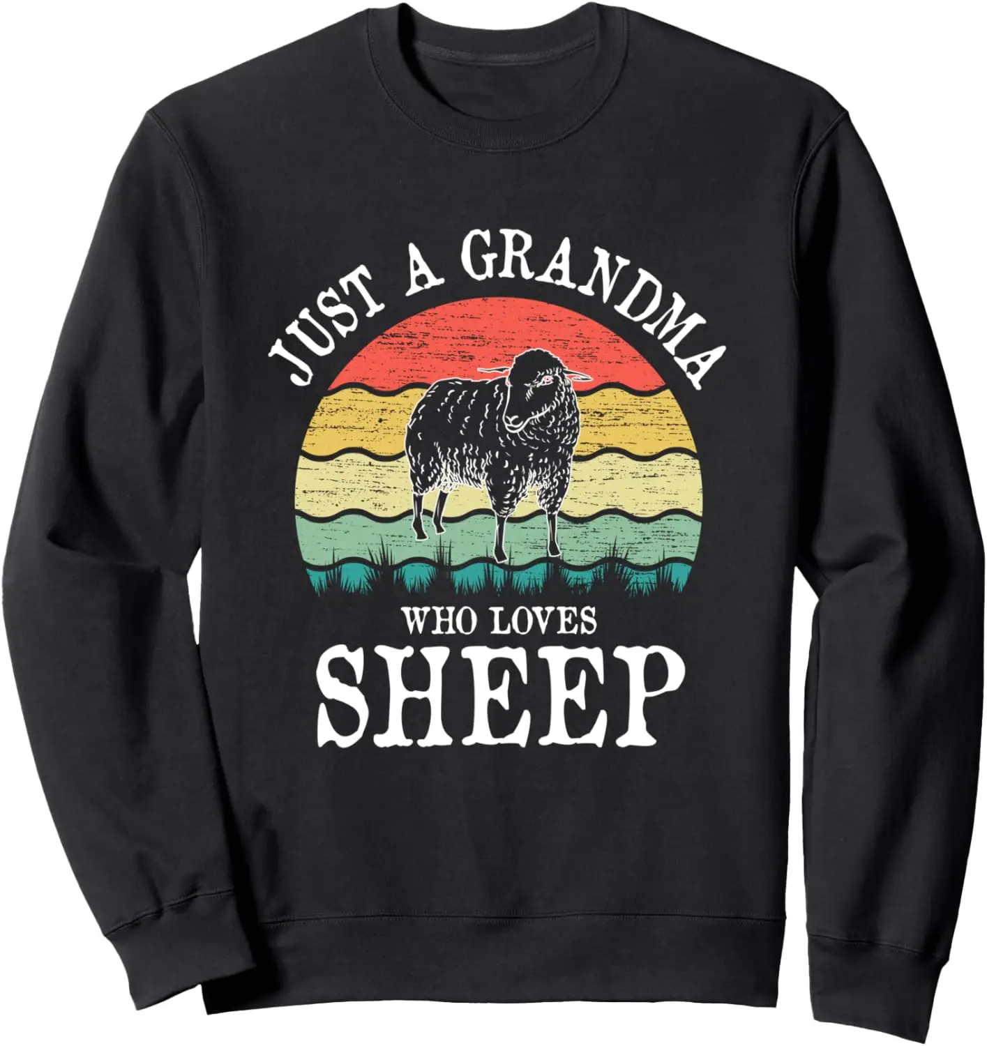 

Толстовка Just A Grandma Who Loves Sheep