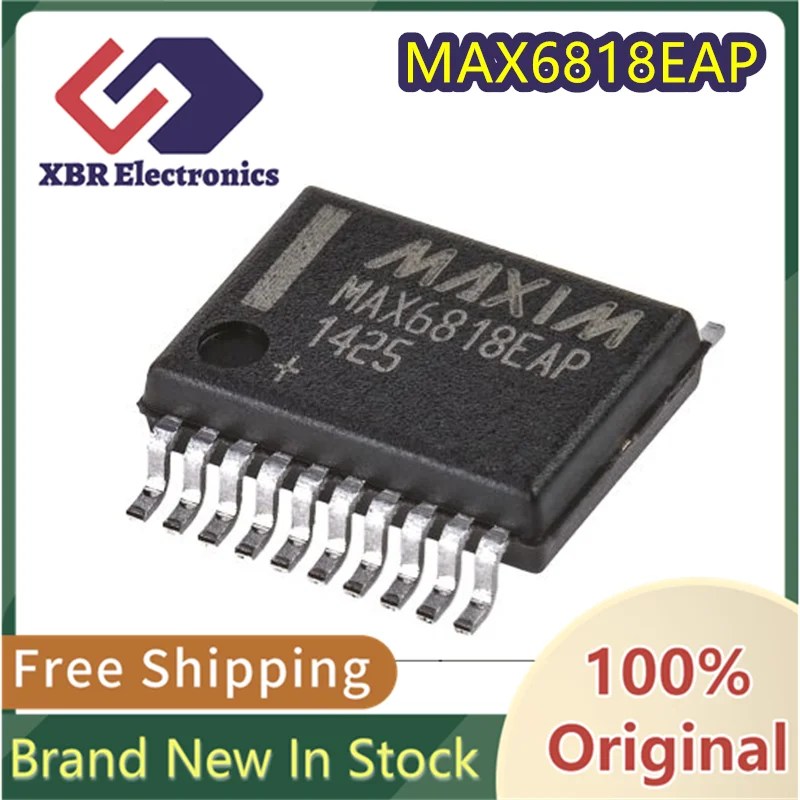 

(10/50 pieces) MAX6818EAP MAX6818 MAX6818EAP+T SSOP-20 integrated circuit IC brand new original authentic spot free shipping