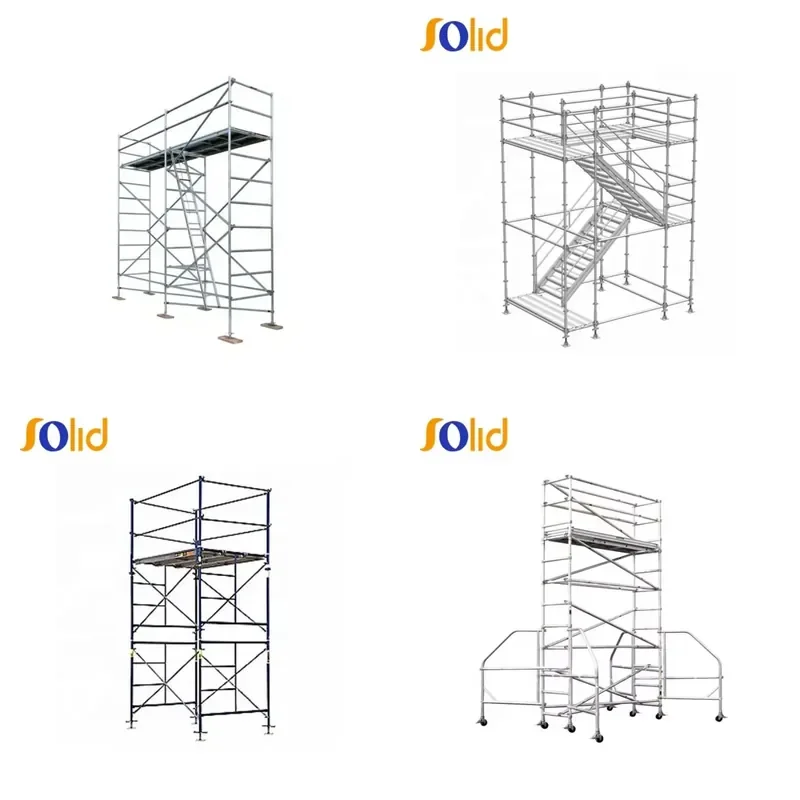 Professional Exterior Steel Galvanized Ringlock Scaffold