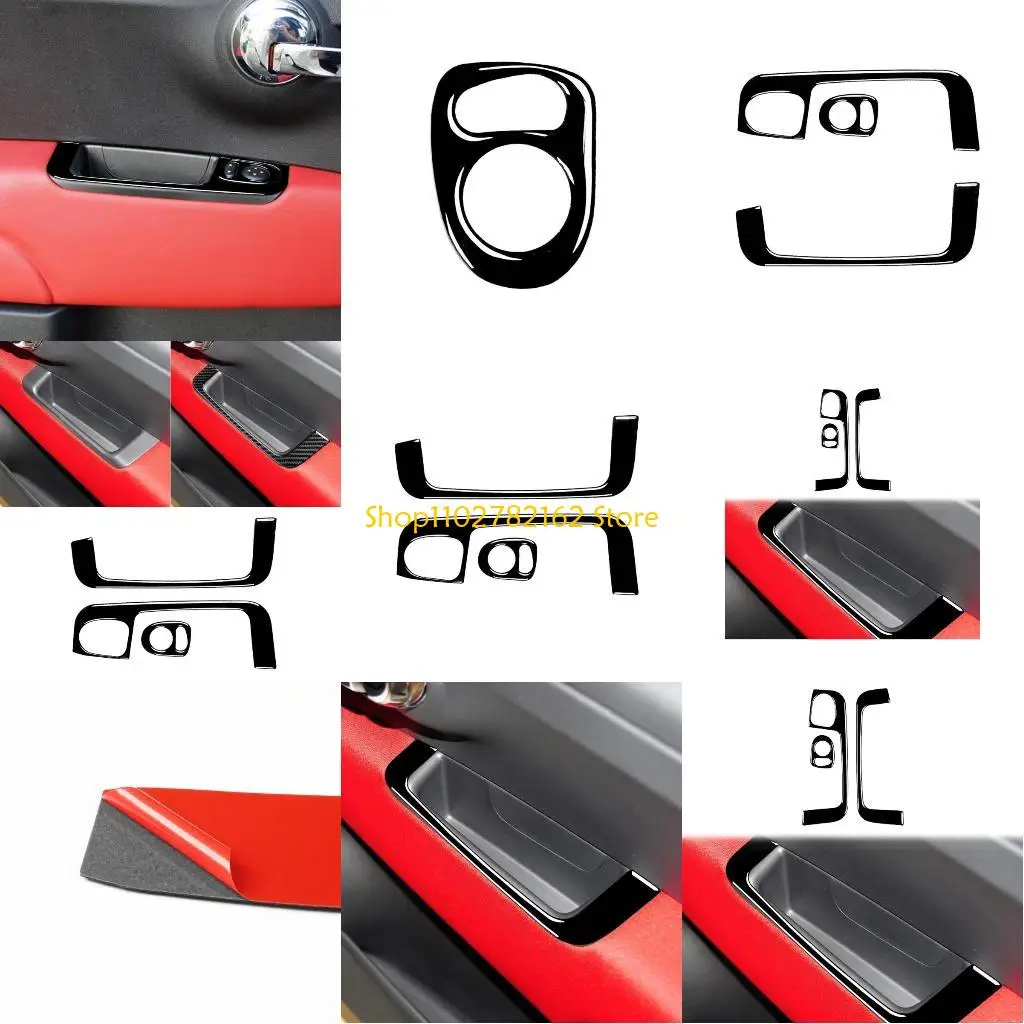 

547B Car Stickers Cover Trim Door Panel Armrest Trims Left Driver Side Panel Stickers