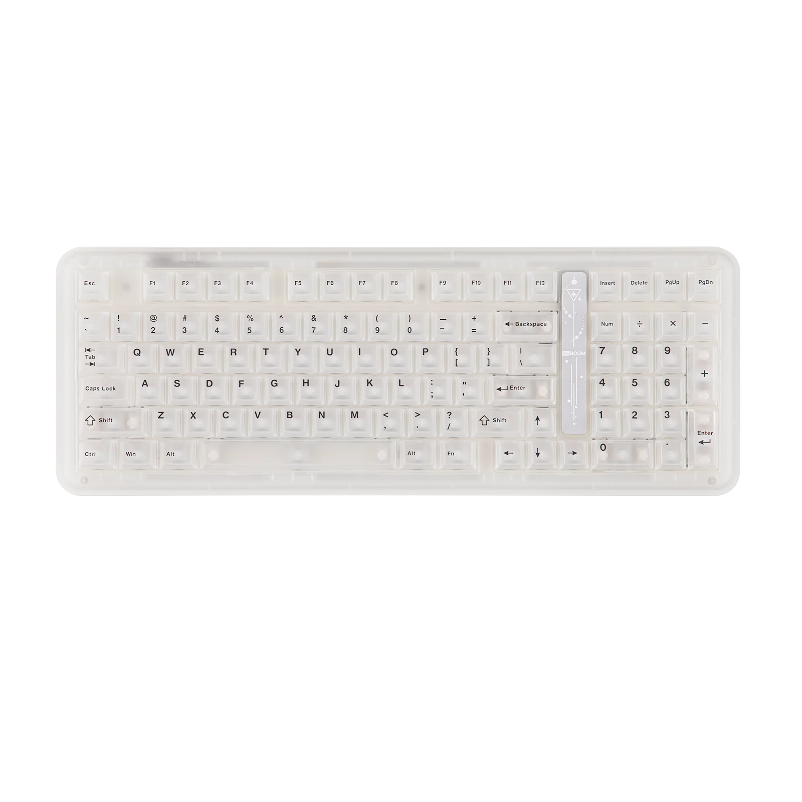 

KiiBOOM Phantom98 Lite 1800 ANSI US Layout Wired/BT/2.4GHz Wireless Mechanical Keyboard VIA Compatibility & 8000mAh Battery