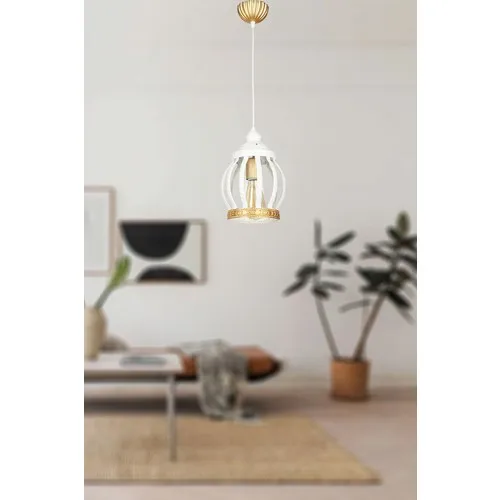 

Roy Lighting 0057857 Single Case White Gold Chandelier
