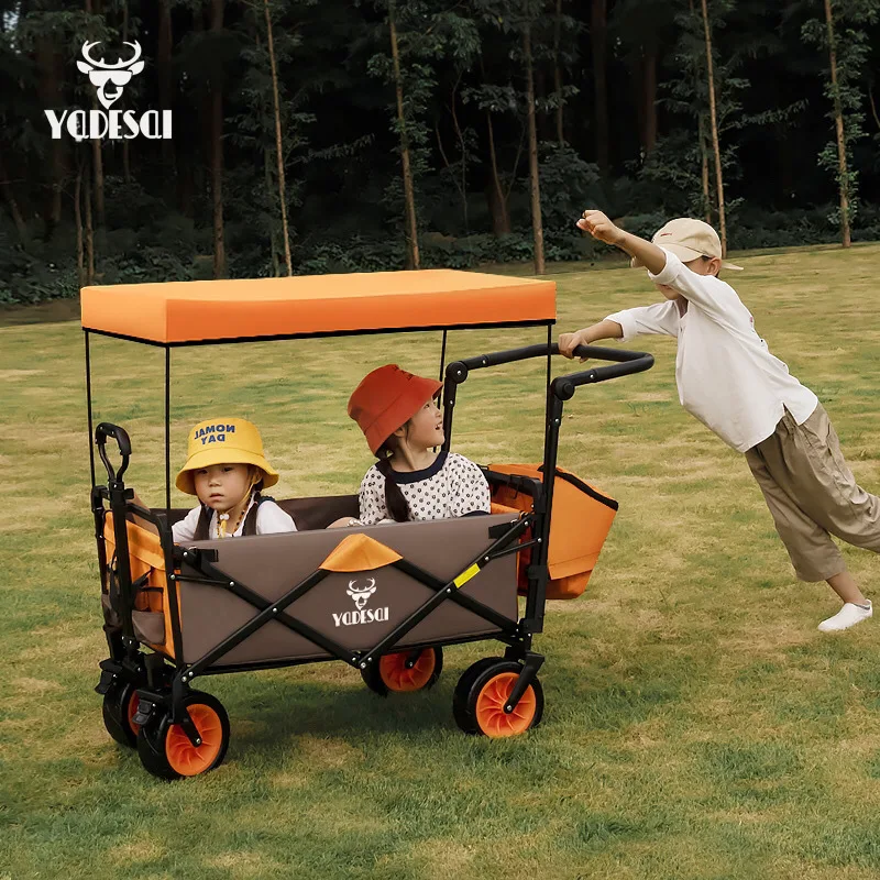 

Подходит для кемпинговой тележки, уличной рынок автомобиля, покупки, маленькая тележка, тяга, ручная тележка, детские ходунки, складная бытовая тележка