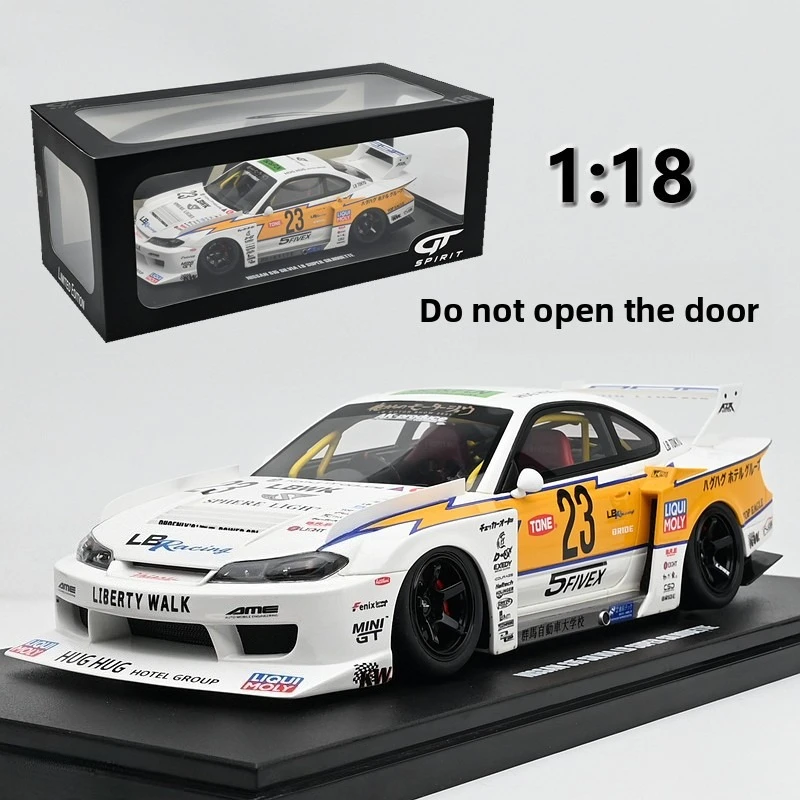 GT Spirit 1:18 Scale S15 SILVA Liberty Walk Wide-body Resin Car Model