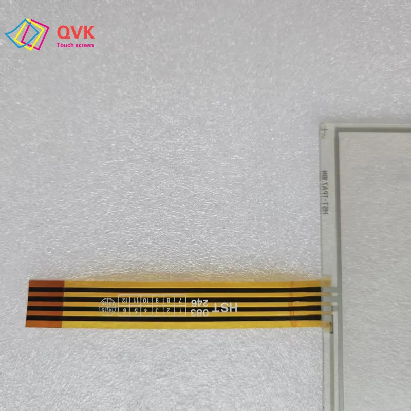 7.1 بوصة جديد P/N HSCTP-TPD7.1BN HST083 246 مقاوم محول الأرقام بشاشة تعمل بلمس الاستشعار لوحة زجاجية خارجية 154X100 4Pin #2