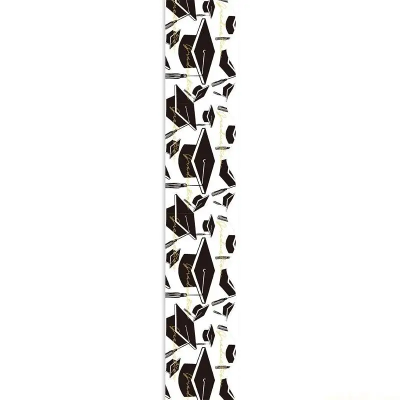 Graduation Border Trim Wall Sticker 59ft Long Whiteboard Border Sticker For Chalkboard Classroom Decoration Wrapping
