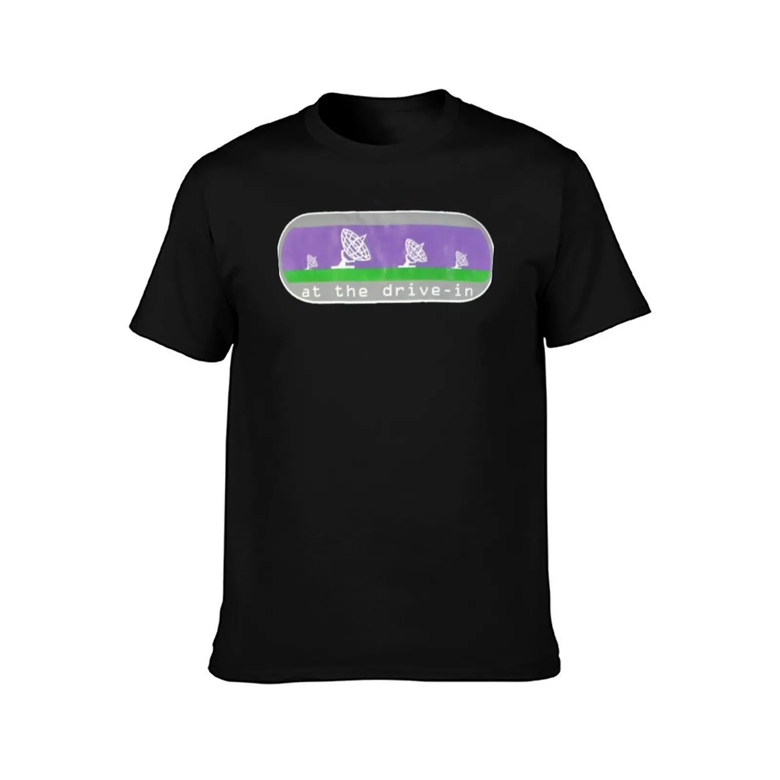 At The Drive In In Casino Out Classic T-Shirt, Summer Casual Cotton Tee, Oversized Streetwear Tops, Vintage Graphic Print