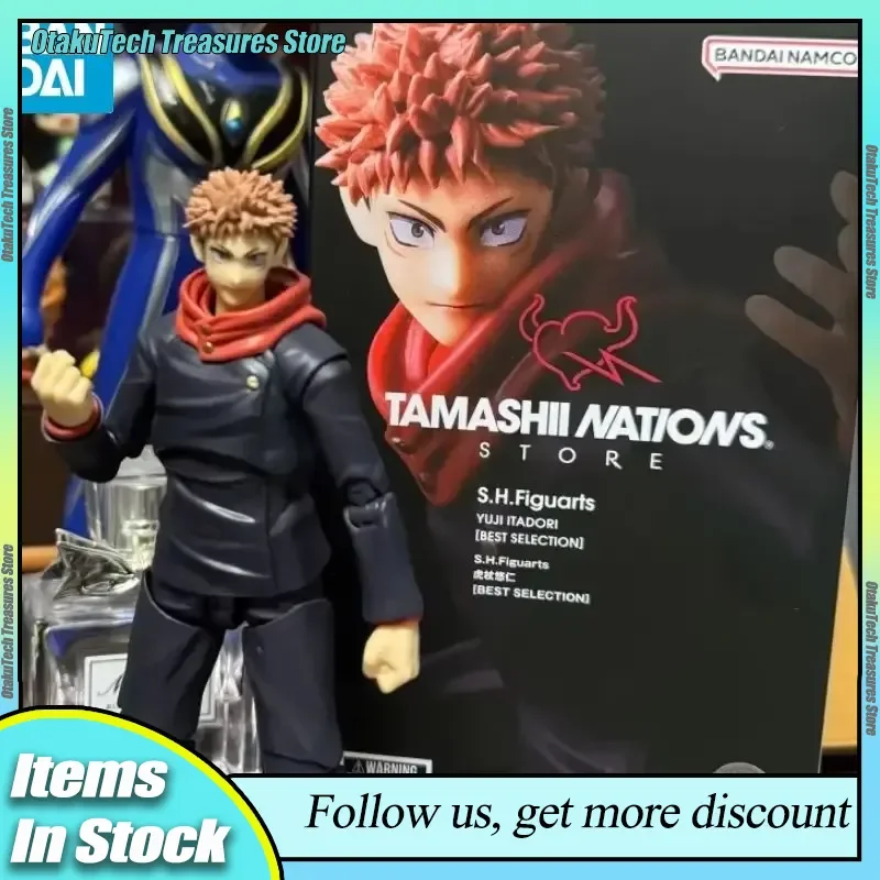 

Bandai Genuine S.H.Figuarts Shf Yuji Itadori (Best Selection) Toy Gift Model Toy Collection Action Figure Decoration Gift