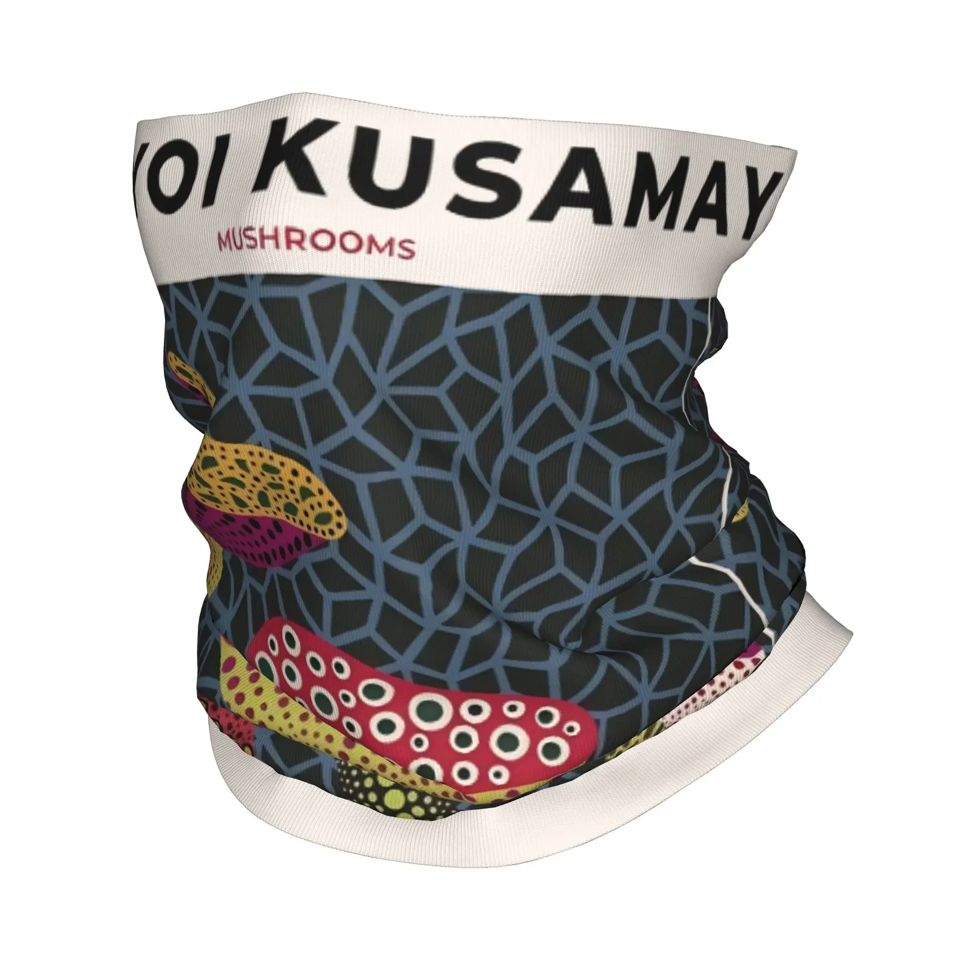 Yayoi Kusama Pumpkin Classic Artists Winter Headband Neck Warmer Women Men Hiking Hunting Tube Scarf  Face Bandana Gaiter