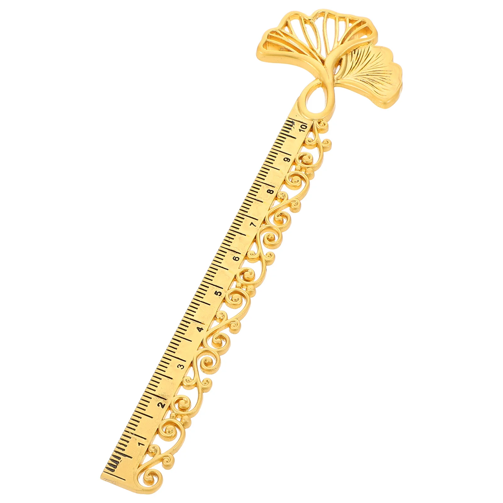 

Creative Metal Bookmark with Ruler Design 15Cm Hollow Reading Tool for Book Lovers DIY Craft Engineering Drawing Student