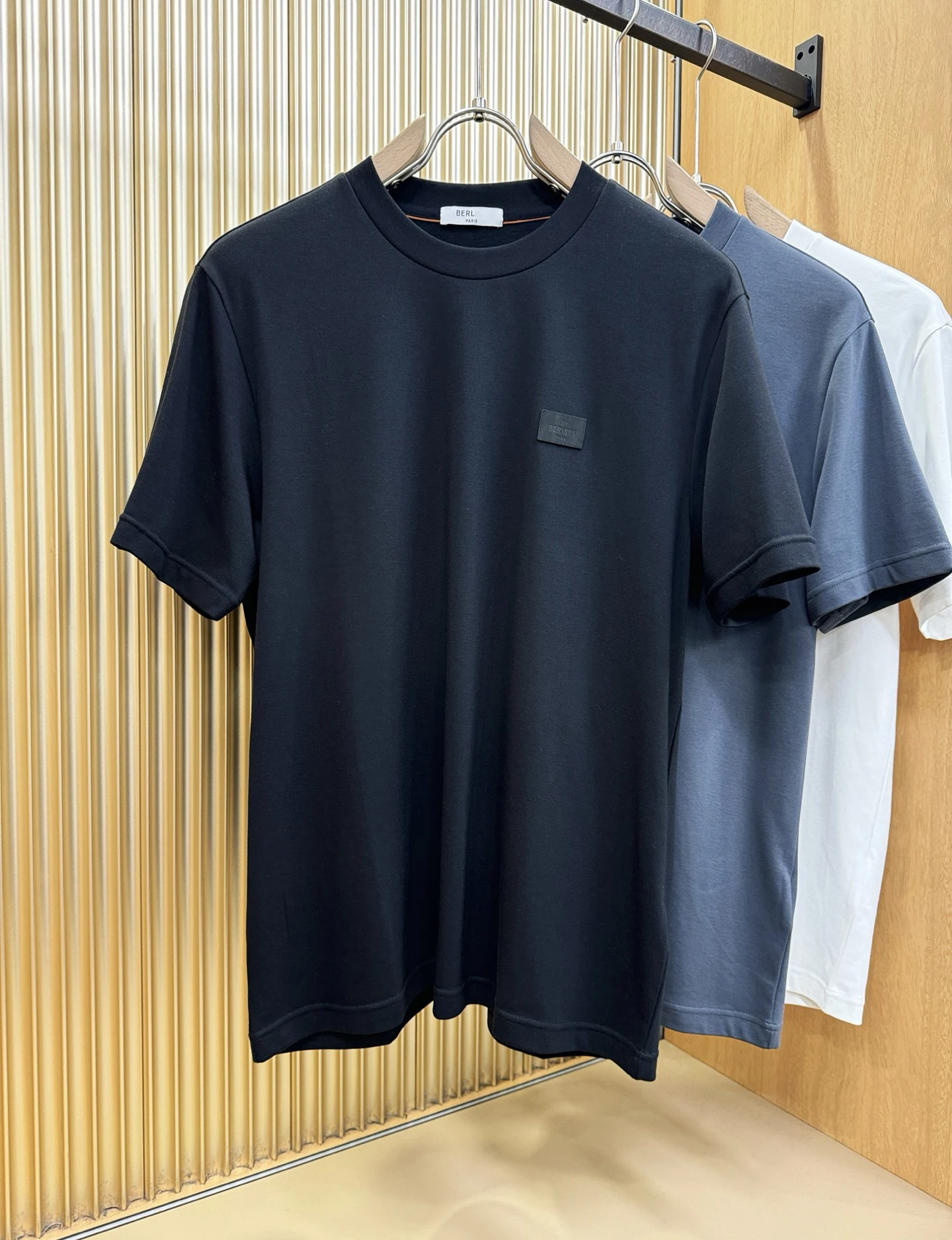 BLLIYOSS 1895 T-Shirt men Cotton 2025 New ventilate Casual half Sleeve Printing Decoration Old Money Essential Size: M-5XL