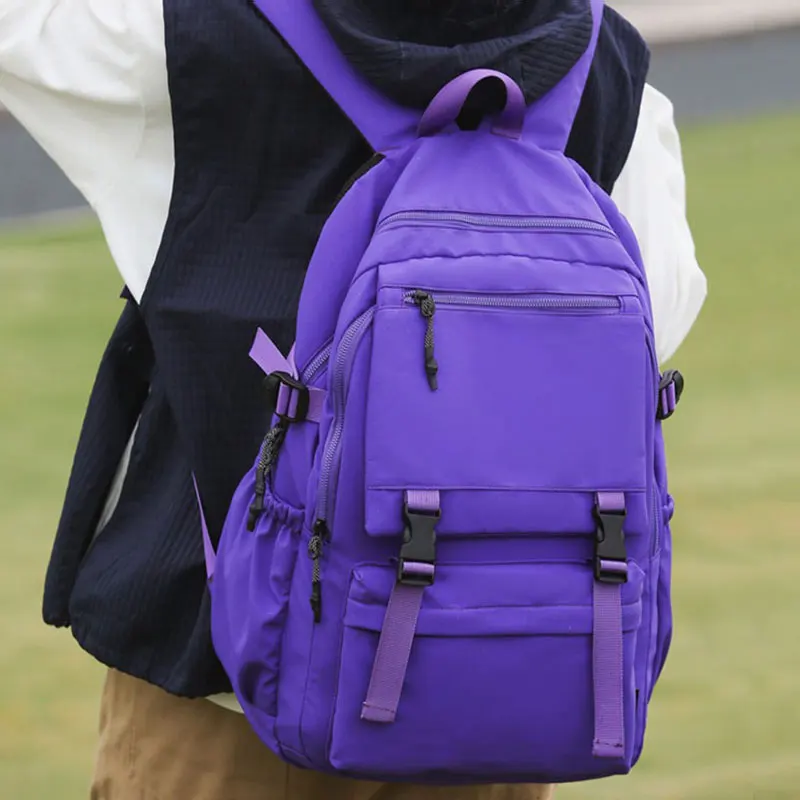 

Fashion Women's Backpack Lightweight Man Travel Backpacks Student School Bag 14 inch Laptop School Backpack for Girl and Boy