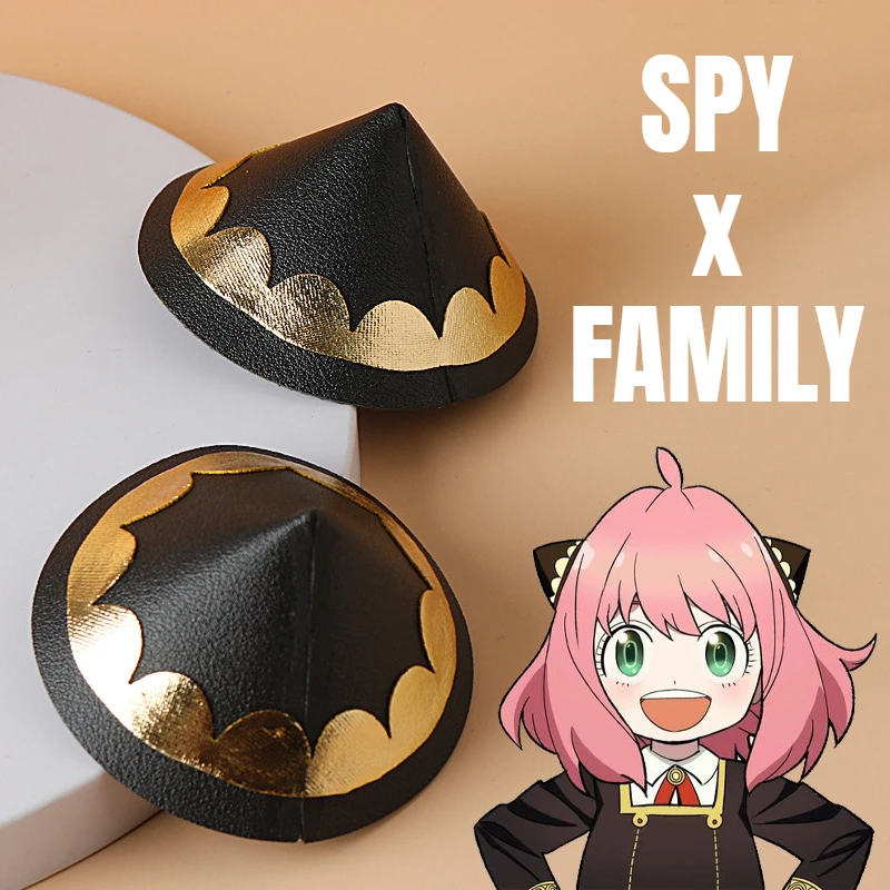 SPY×FAMILY Forger Anya Headwear Anime Figure Hairpin Cute Cosplay Prop Party Headband Hairband Girls Hair Accessories Wholesale